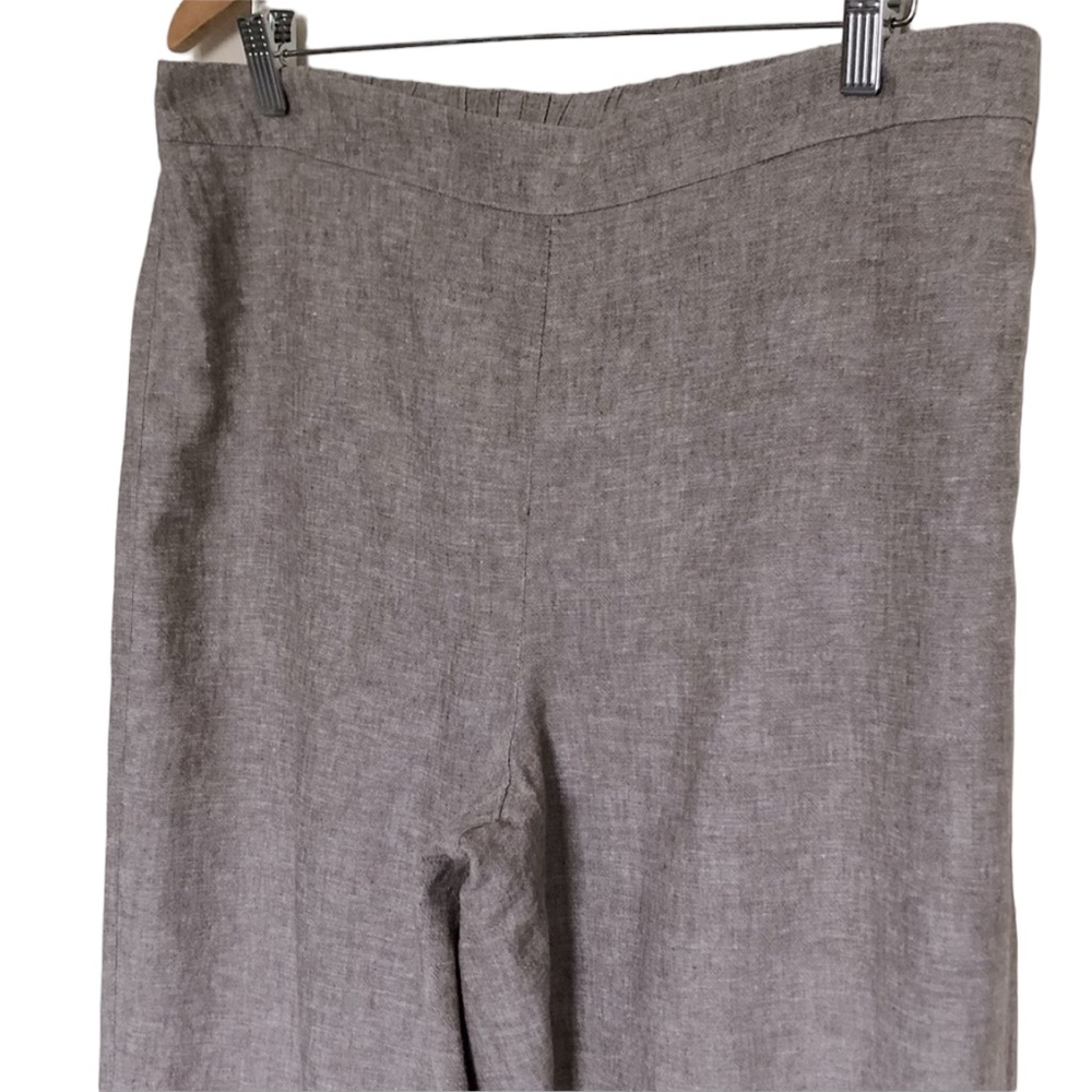 Chico’s Women’s Linen Blend Pants Sz L - Picture 3 of 7